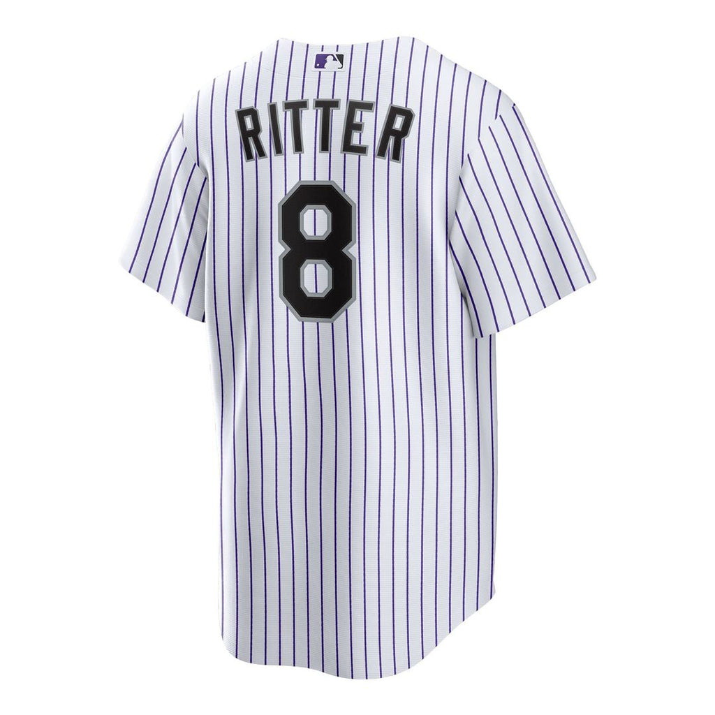 Colorado Rockies Nike Replica Jersey White