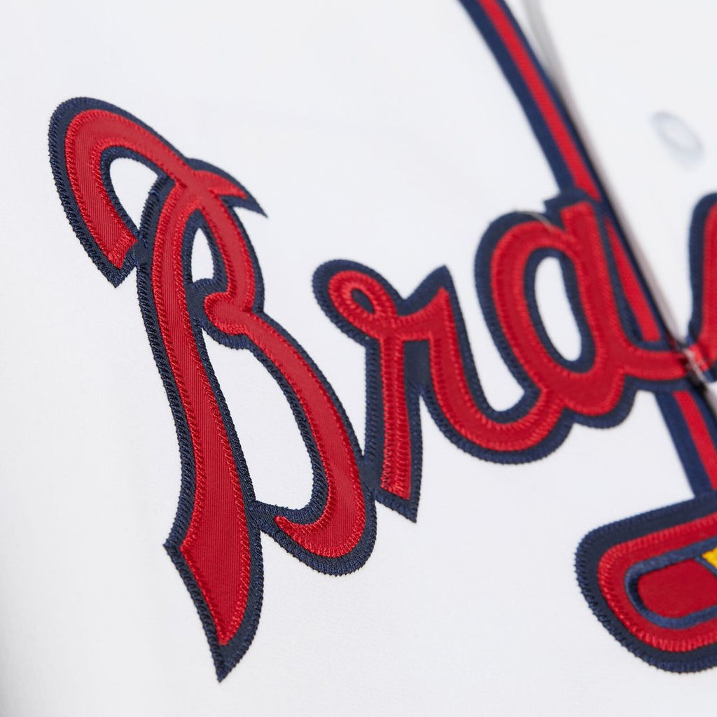 Atlanta Braves Mitchell & Ness Authentic Jersey White