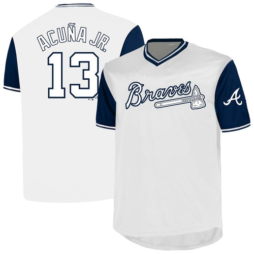 Atlanta Braves Profile White MLB baseball jersey