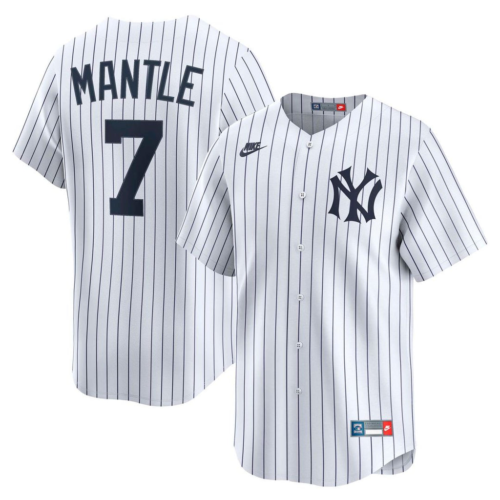 New York Yankees Nike White Authentic MLB baseball jersey