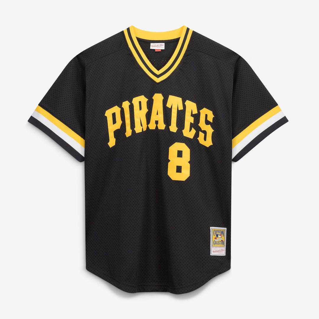 Pittsburgh Pirates Mitchell & Ness Authentic Jersey Black