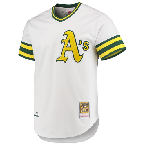 Athletics Mitchell & Ness Authentic Jersey White