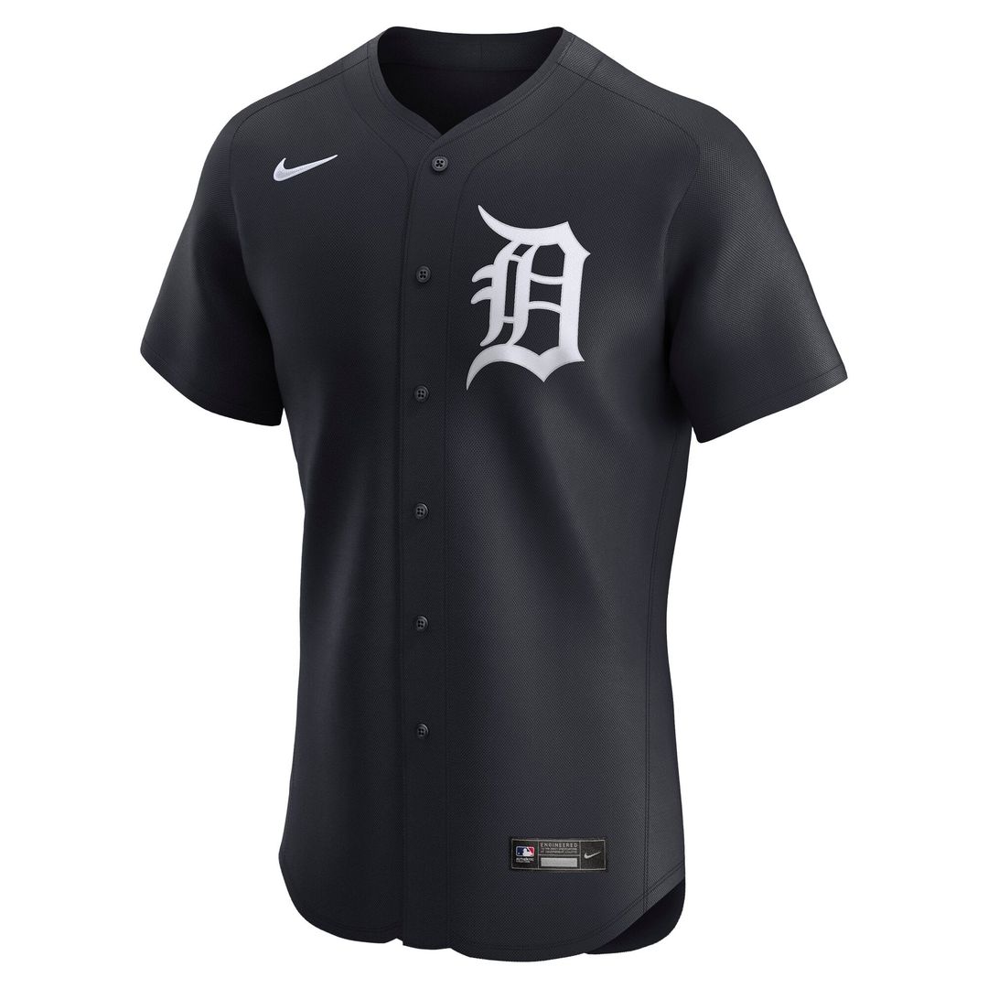Detroit Tigers Nike Authentic Jersey Navy