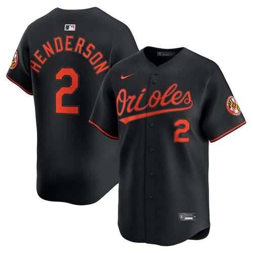 Baltimore Orioles Nike Black Authentic MLB baseball jersey