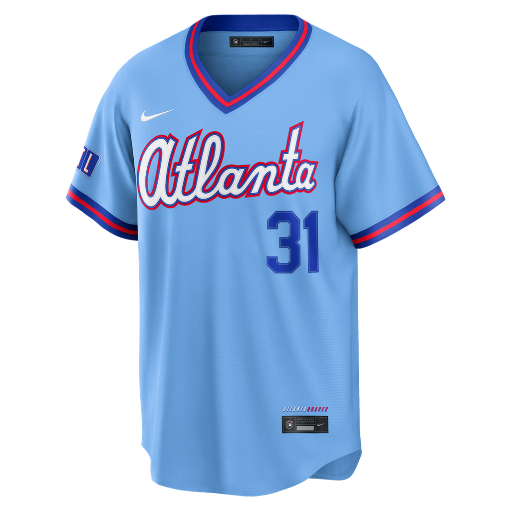 Atlanta Braves Nike Jersey Blue