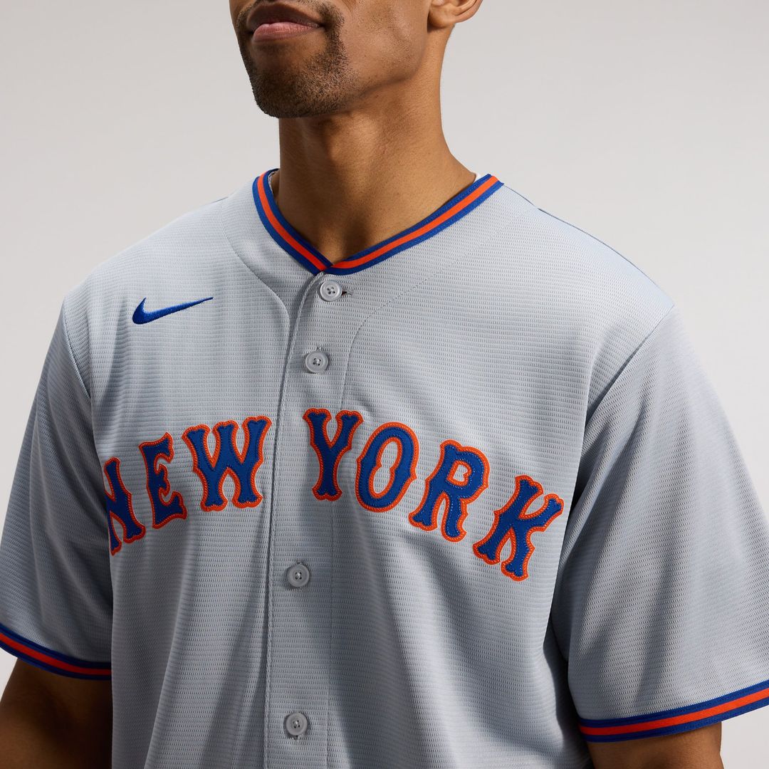 New York Mets Nike Replica Jersey Gray