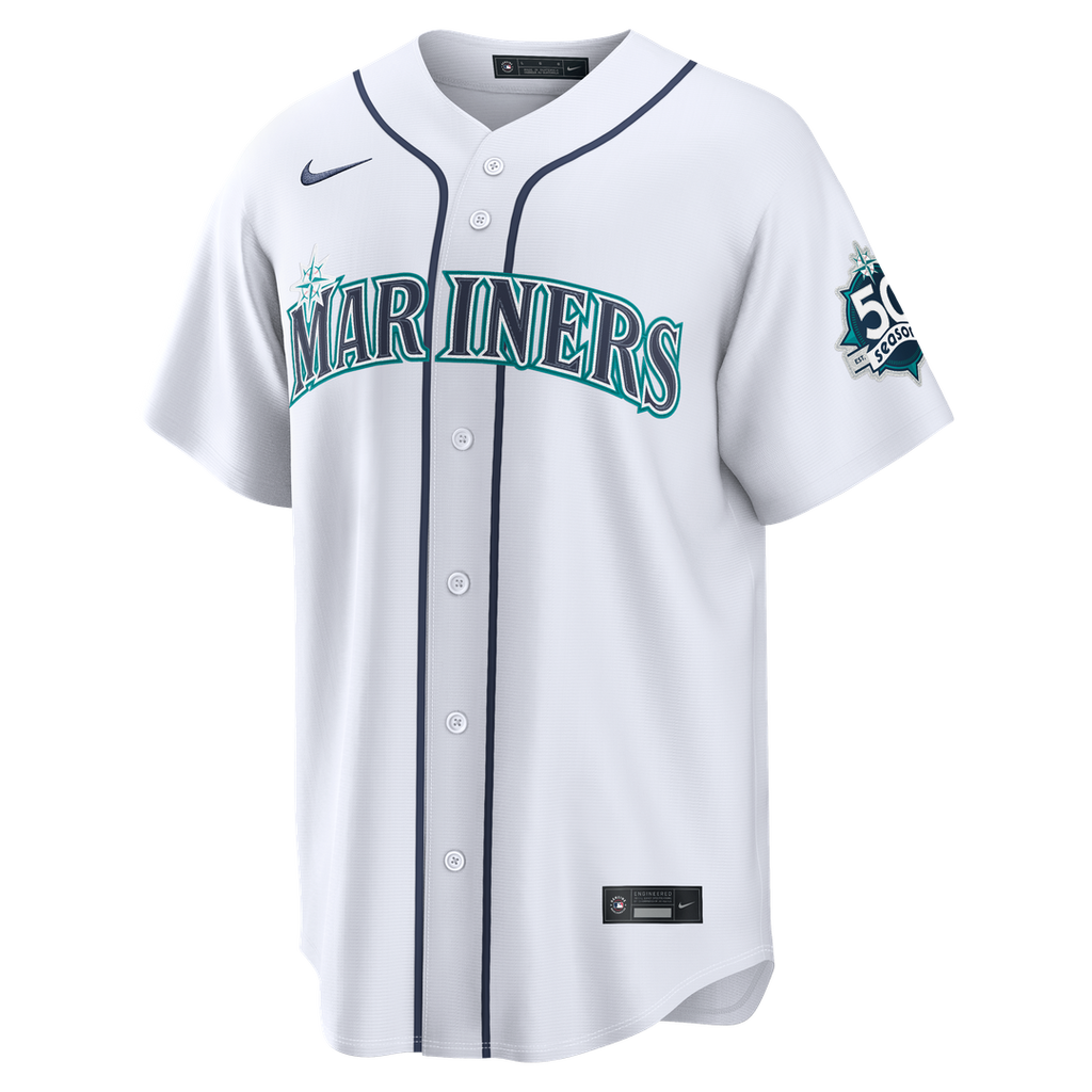 Seattle Mariners Nike Authentic Jersey White