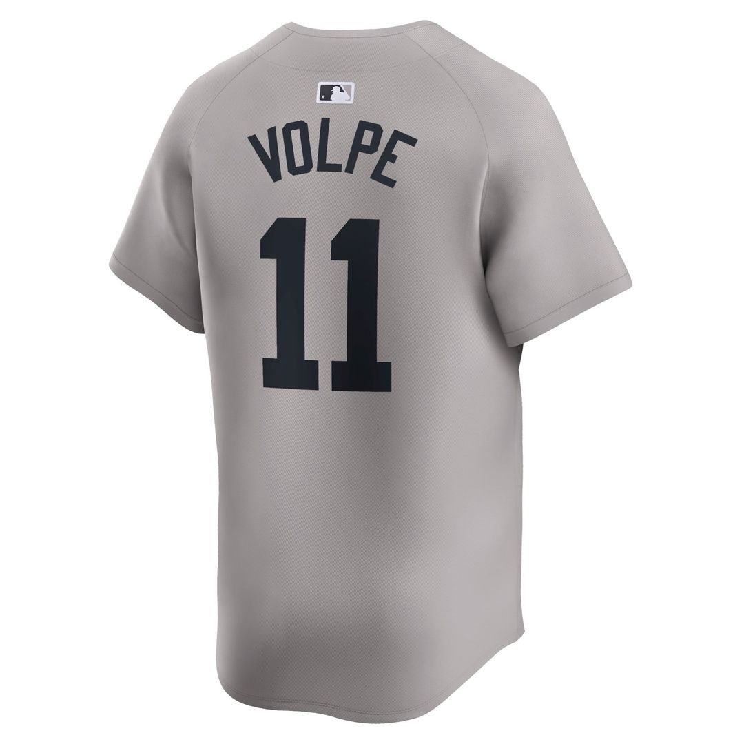 New York Yankees Nike Authentic Jersey Gray