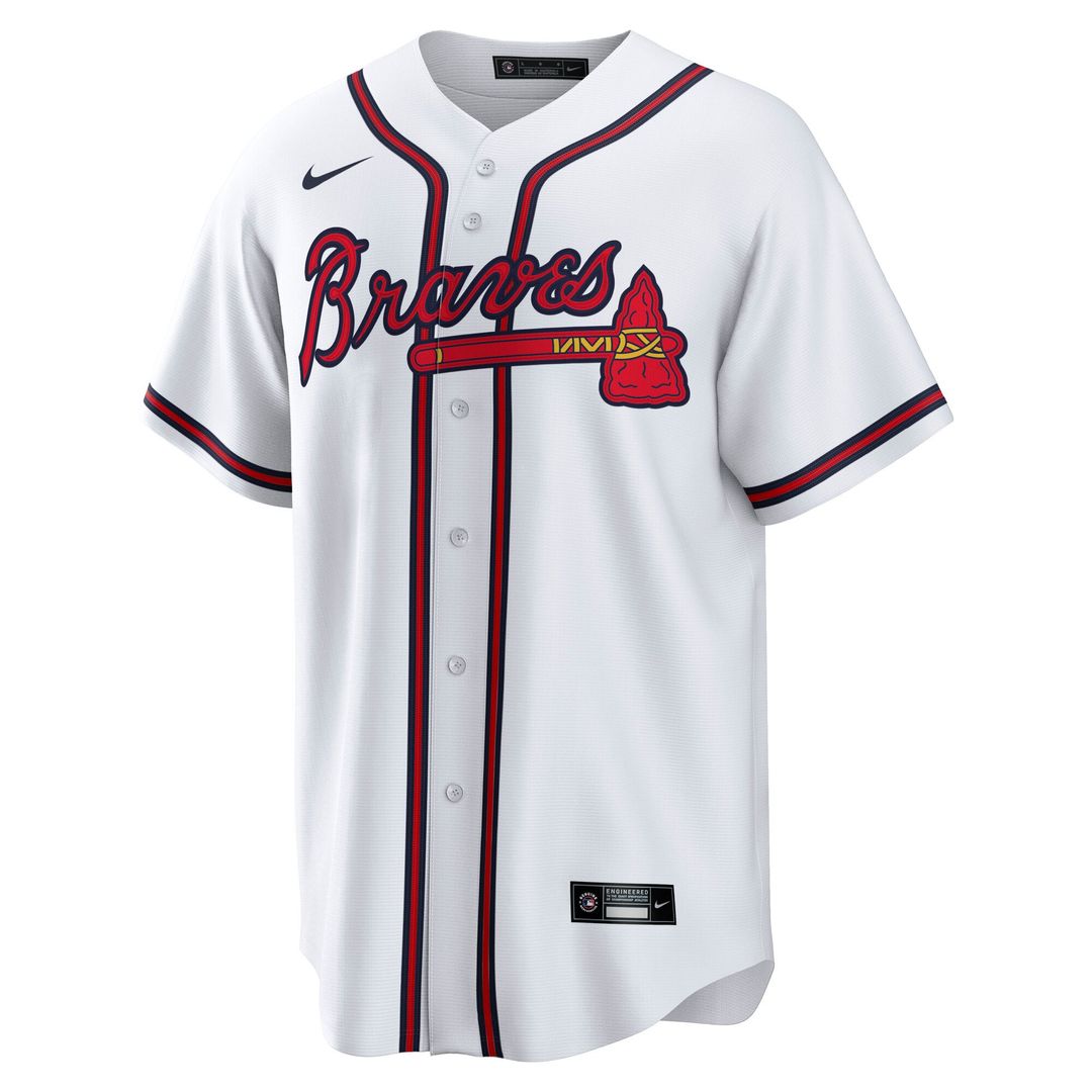Atlanta Braves Nike Replica Jersey White