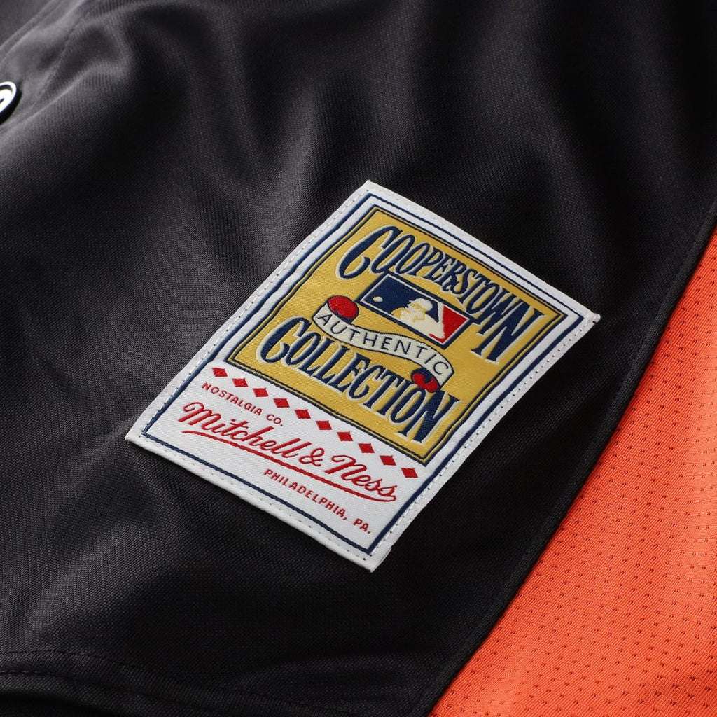 Miami Marlins Mitchell & Ness Authentic Jersey Black