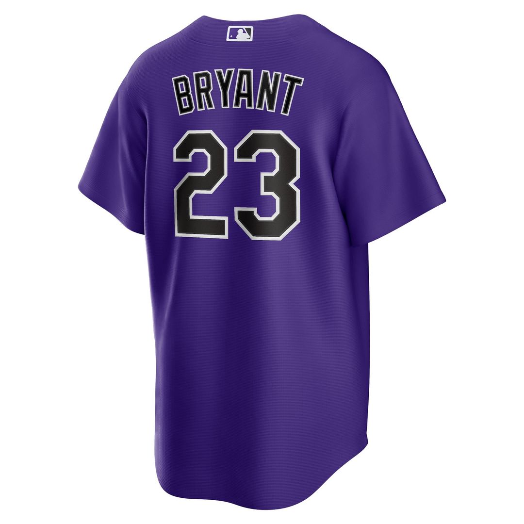 Colorado Rockies Nike Replica Jersey Purple
