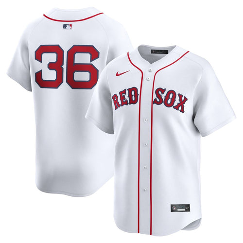Boston Red Sox Nike White Authentic MLB baseball jersey