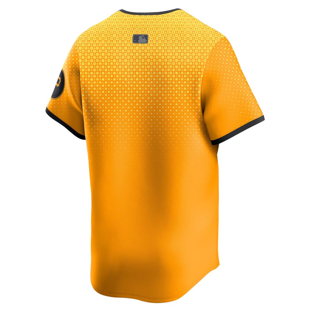 Pittsburgh Pirates Nike Jersey Gold