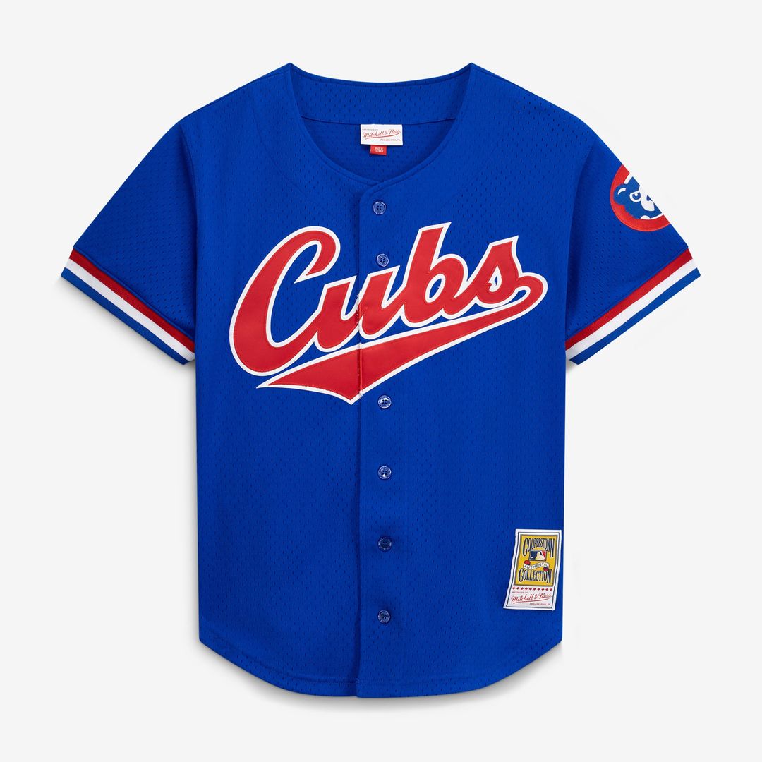 Chicago Cubs Mitchell & Ness Royal MLB baseball jersey