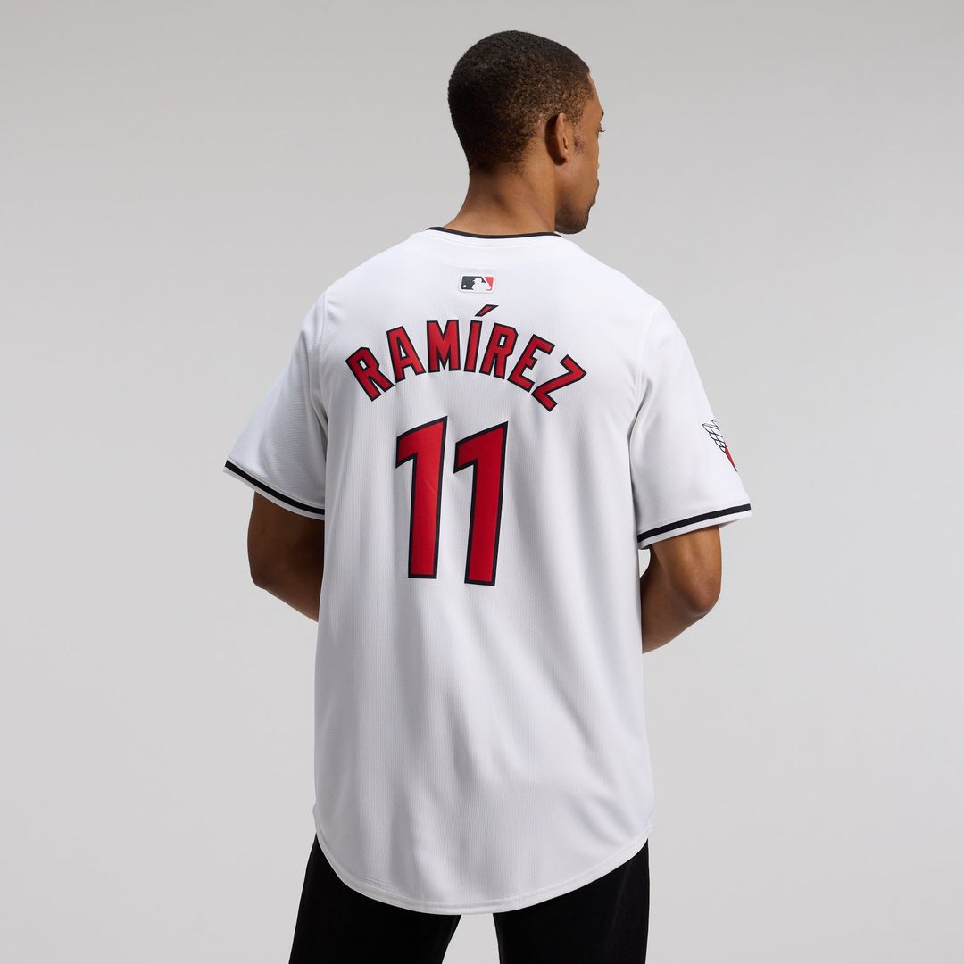Cleveland Guardians Nike Jersey White