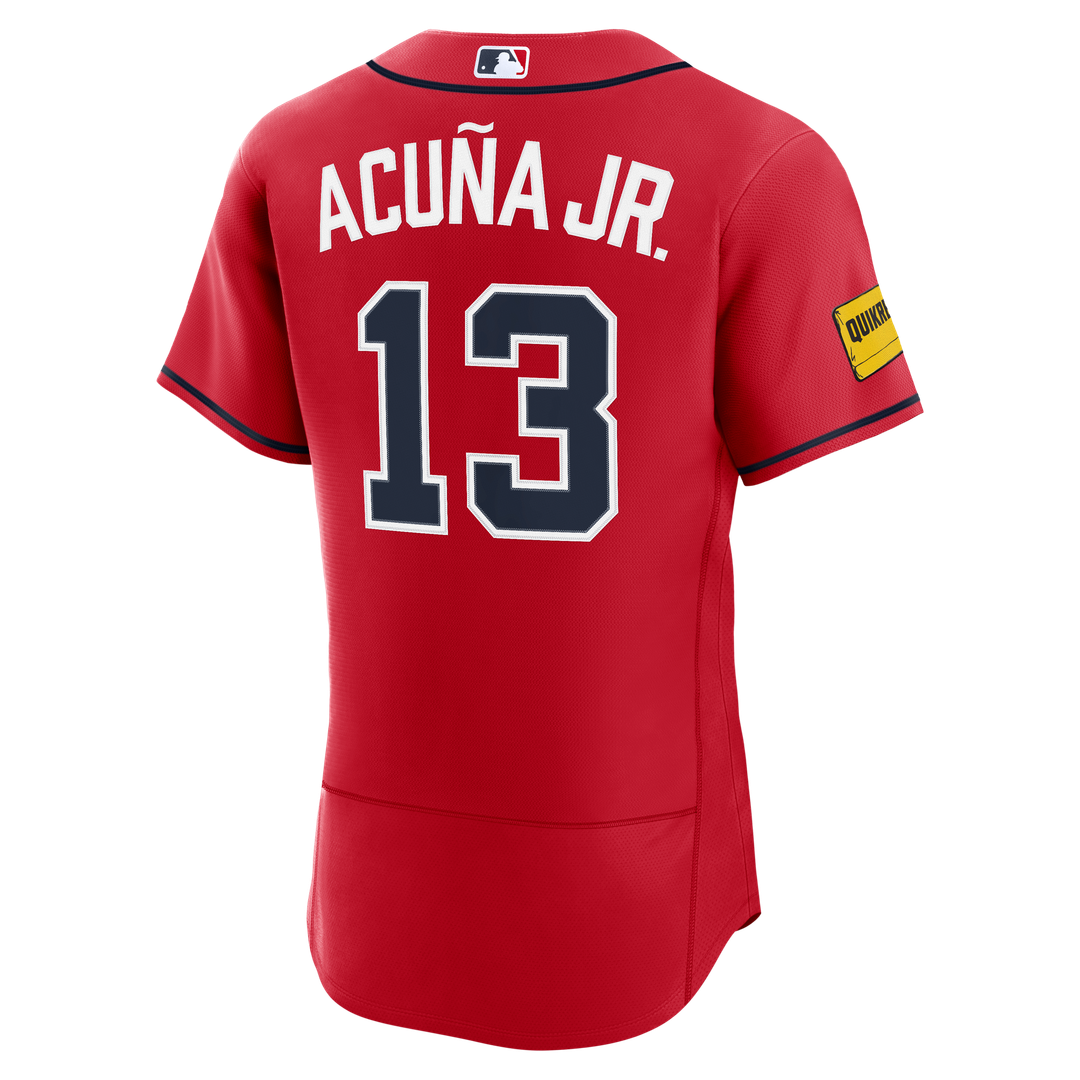 Atlanta Braves Nike Authentic Jersey Red