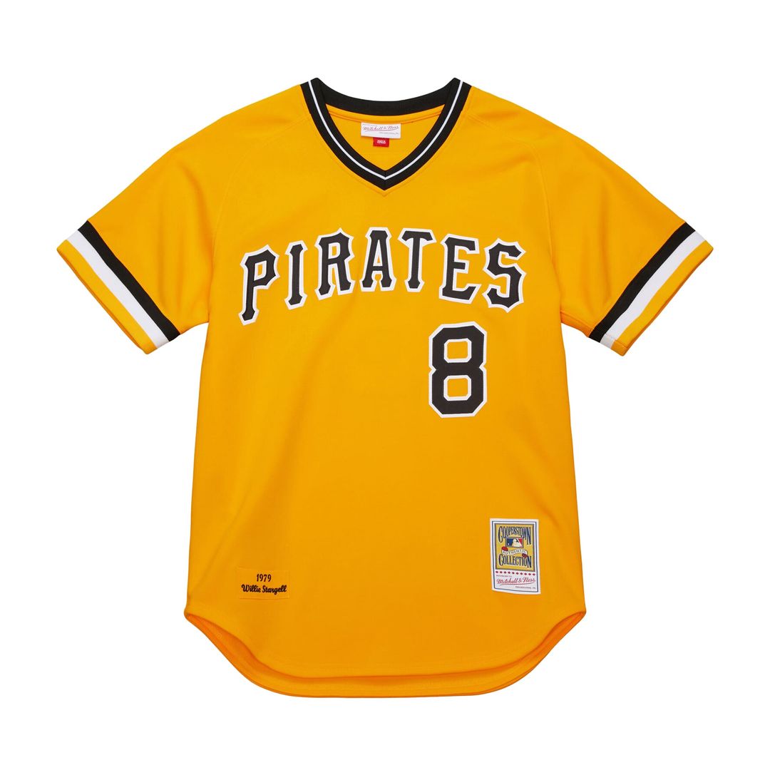 Pittsburgh Pirates Mitchell & Ness Authentic Jersey Gold