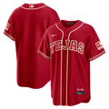 Texas Rangers Nike Red MLB baseball jersey