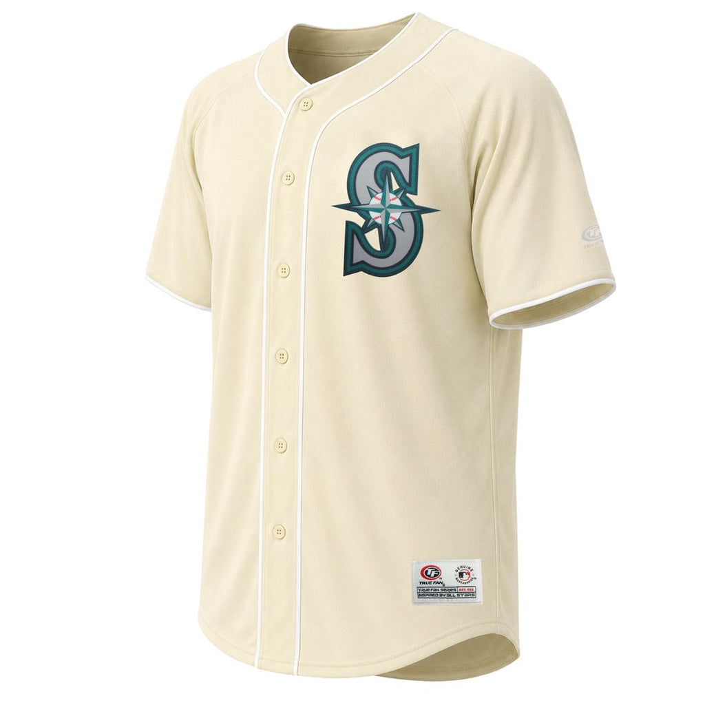 Seattle Mariners Stitches Authentic Jersey Cream