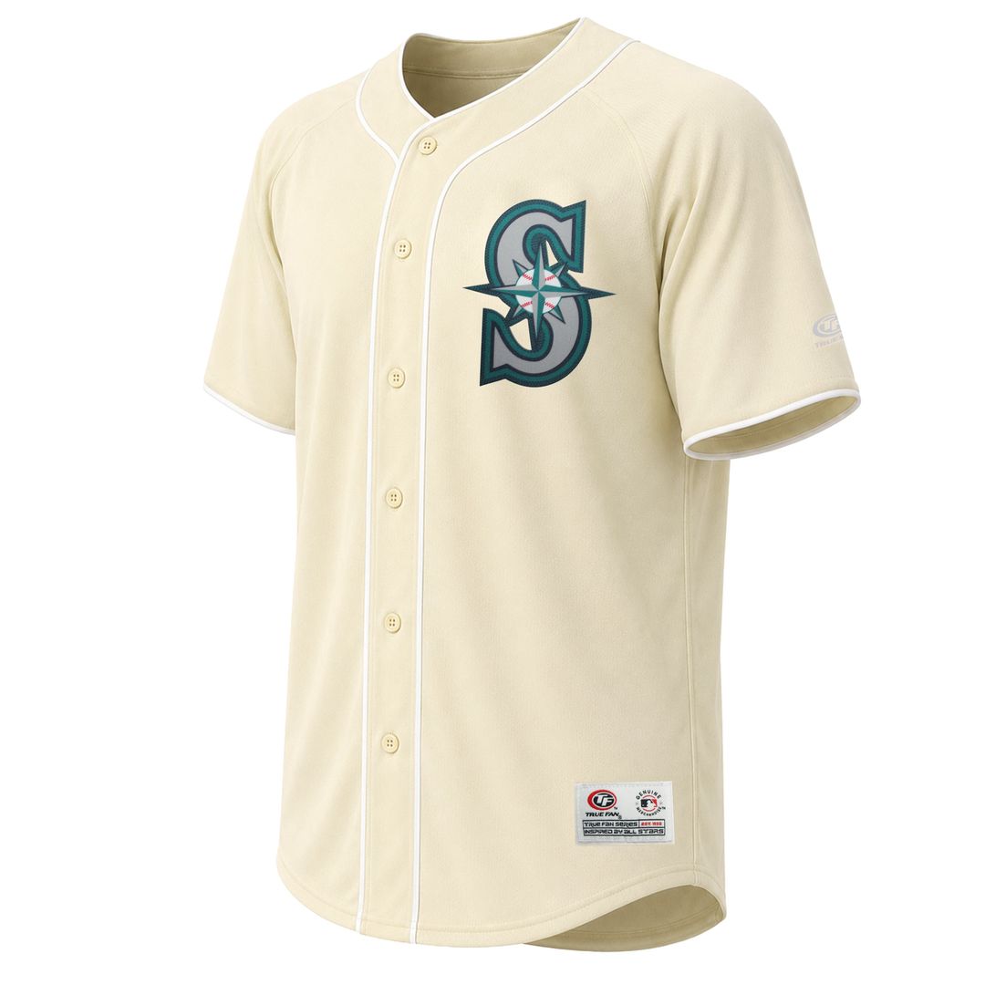 Seattle Mariners Stitches Authentic Jersey Cream