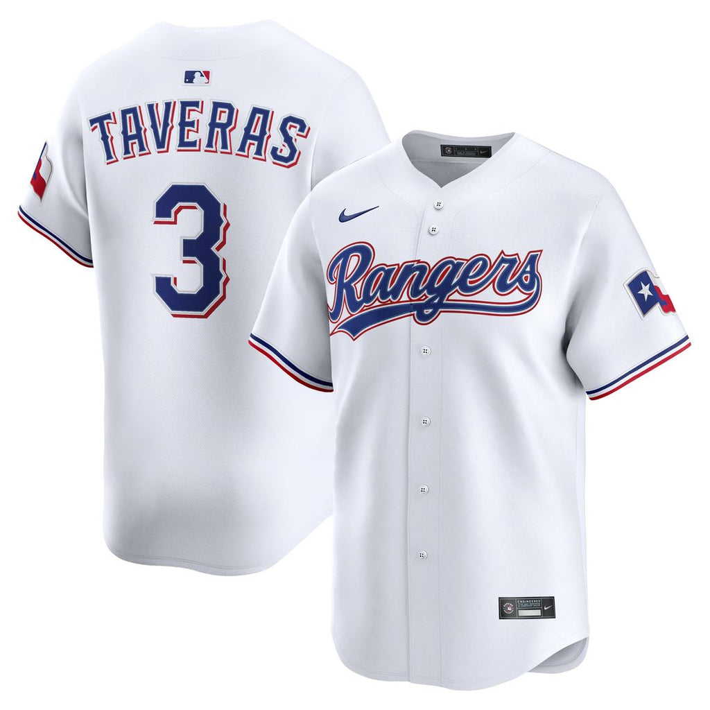 Texas Rangers Nike White Authentic MLB baseball jersey