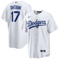 Los Angeles Dodgers Nike White Replica MLB baseball jersey