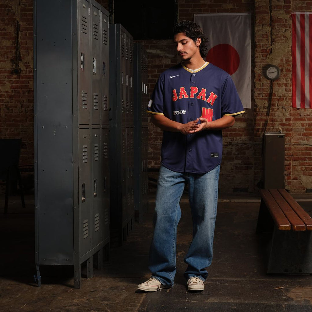 Japan Baseball Nike x Undefeated Jersey Navy