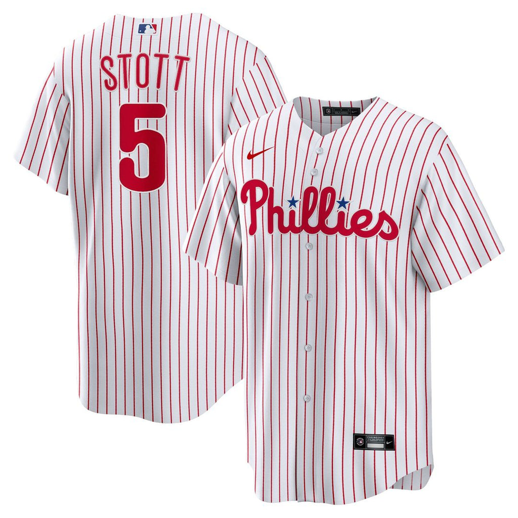 Philadelphia Phillies Nike White Replica MLB baseball jersey
