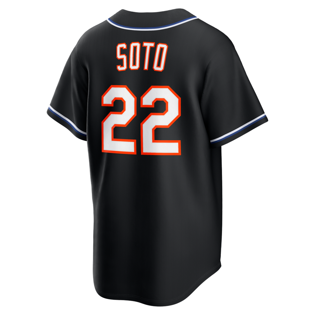 New York Mets Nike Replica Jersey Black