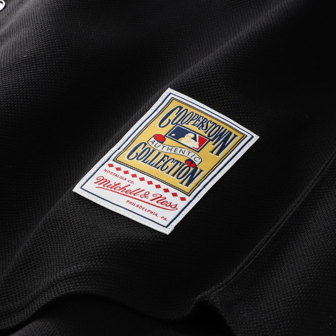 Miami Marlins Mitchell & Ness Authentic Jersey Black