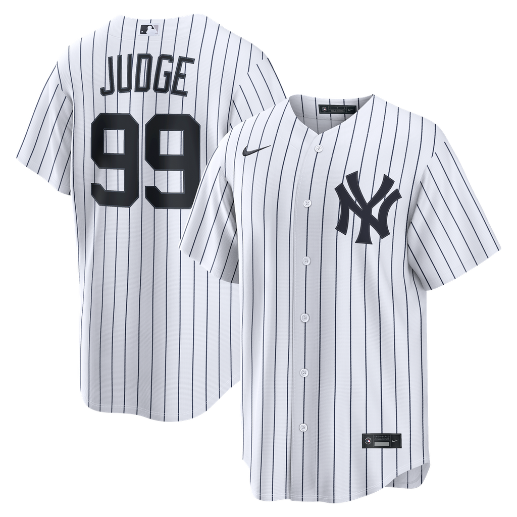 New York Yankees Nike White Replica MLB baseball jersey
