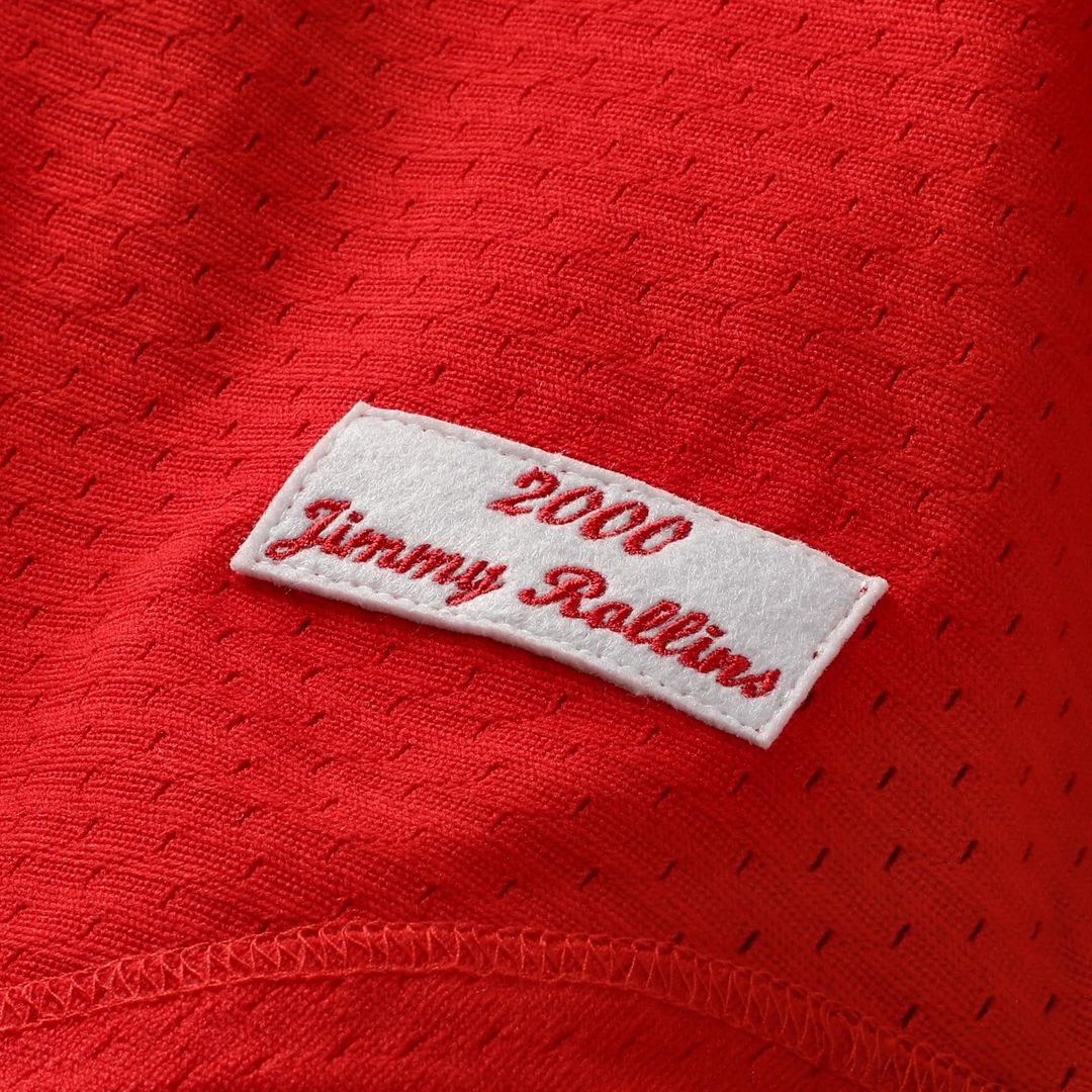 Philadelphia Phillies Mitchell & Ness Jersey Red