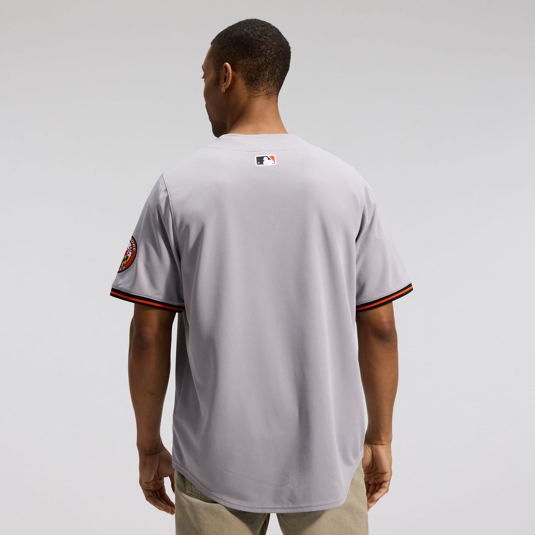 Baltimore Orioles Nike Authentic Jersey Gray