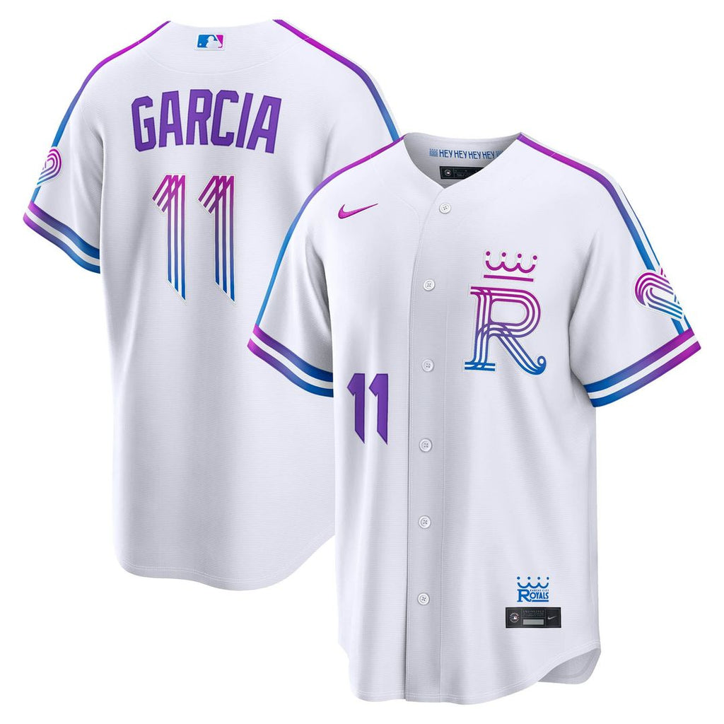 Kansas City Royals Nike White MLB baseball jersey