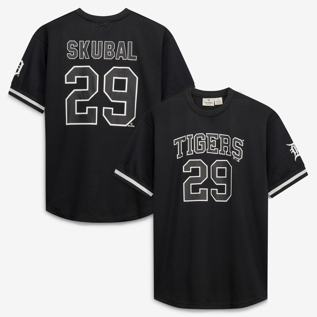 Detroit Tigers Fanatics White MLB baseball jersey