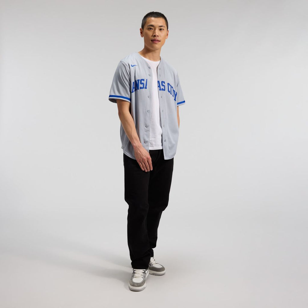 Kansas City Royals Nike Replica Jersey Gray