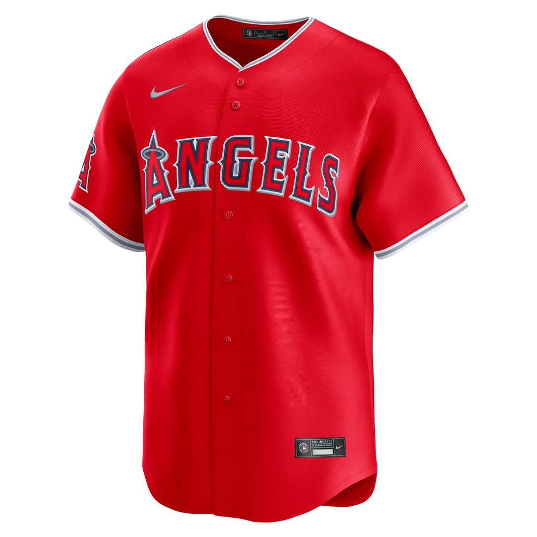 Los Angeles Angels Nike Authentic Jersey Red