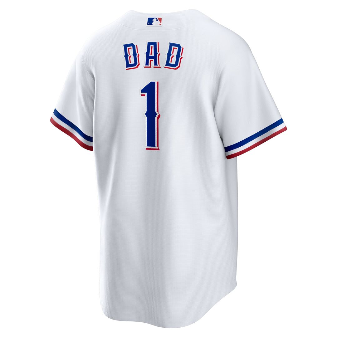 Texas Rangers Nike Replica Jersey White