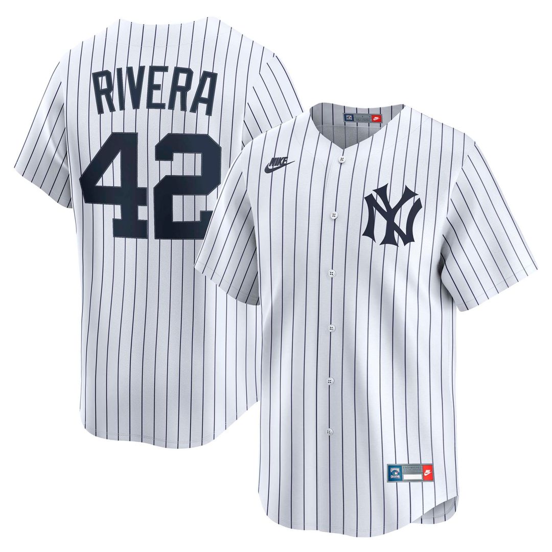 New York Yankees Nike White Authentic MLB baseball jersey