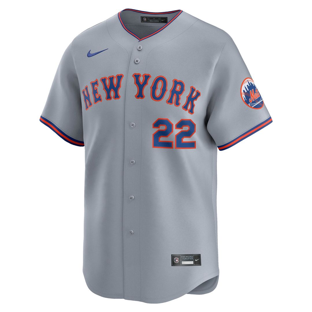 New York Mets Nike Authentic Jersey Gray