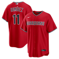 Cleveland Guardians Nike Red Replica MLB baseball jersey