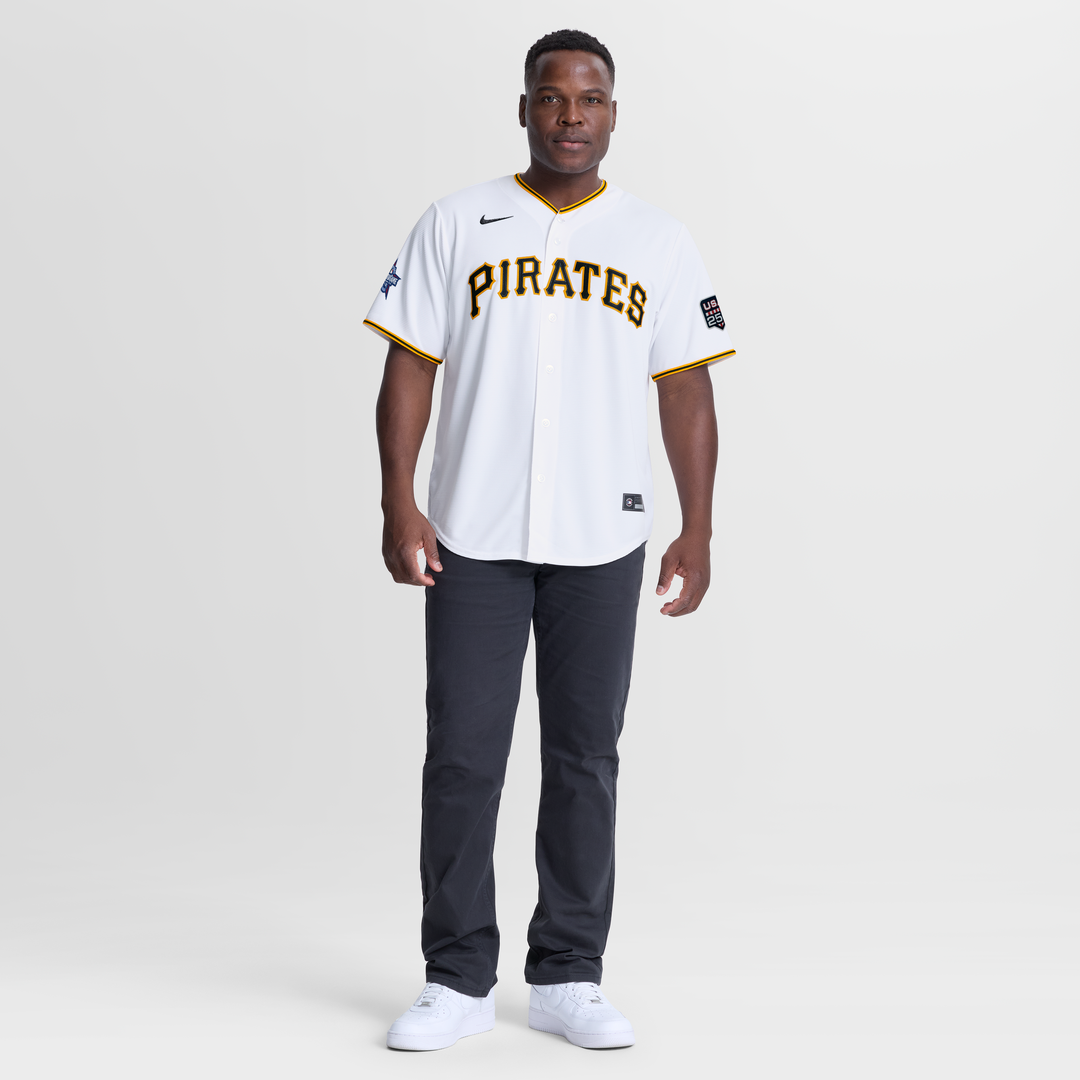 Pittsburgh Pirates Nike Replica Jersey White