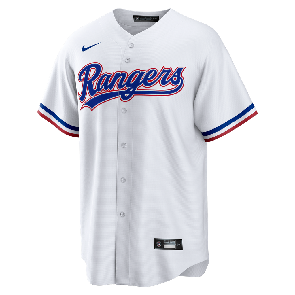 Texas Rangers Nike Replica Jersey White