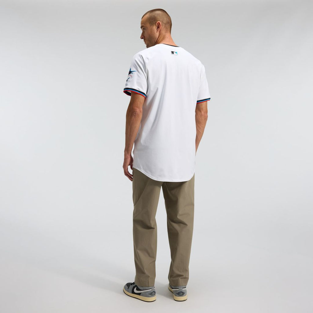 Miami Marlins Nike Authentic Jersey White