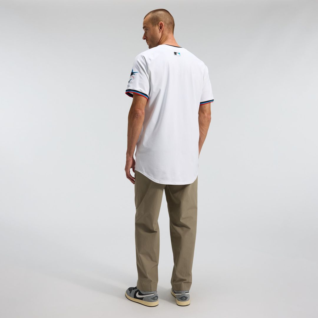 Miami Marlins Nike Authentic Jersey White