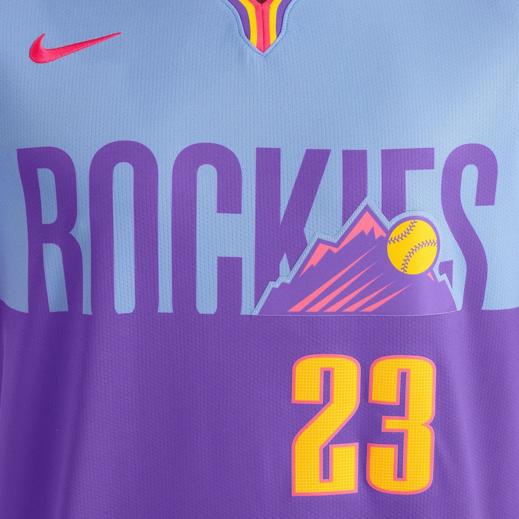 Colorado Rockies Nike Jersey Blue