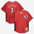 Cincinnati Reds Mitchell & Ness Red Authentic MLB baseball jersey