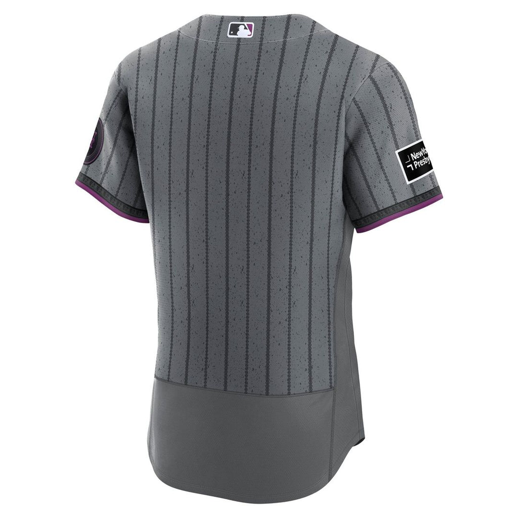 New York Mets Nike Authentic Jersey Gray