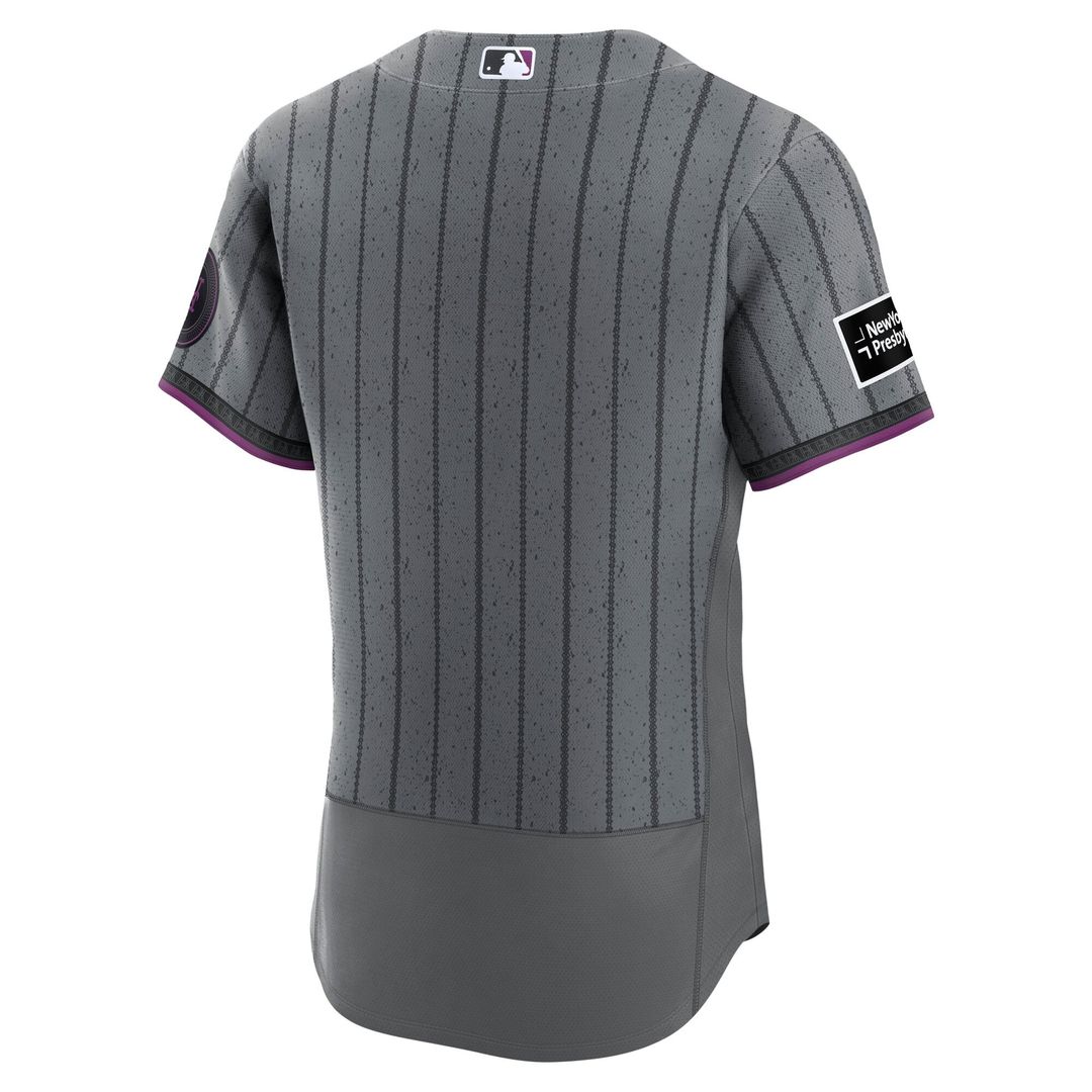 New York Mets Nike Authentic Jersey Gray