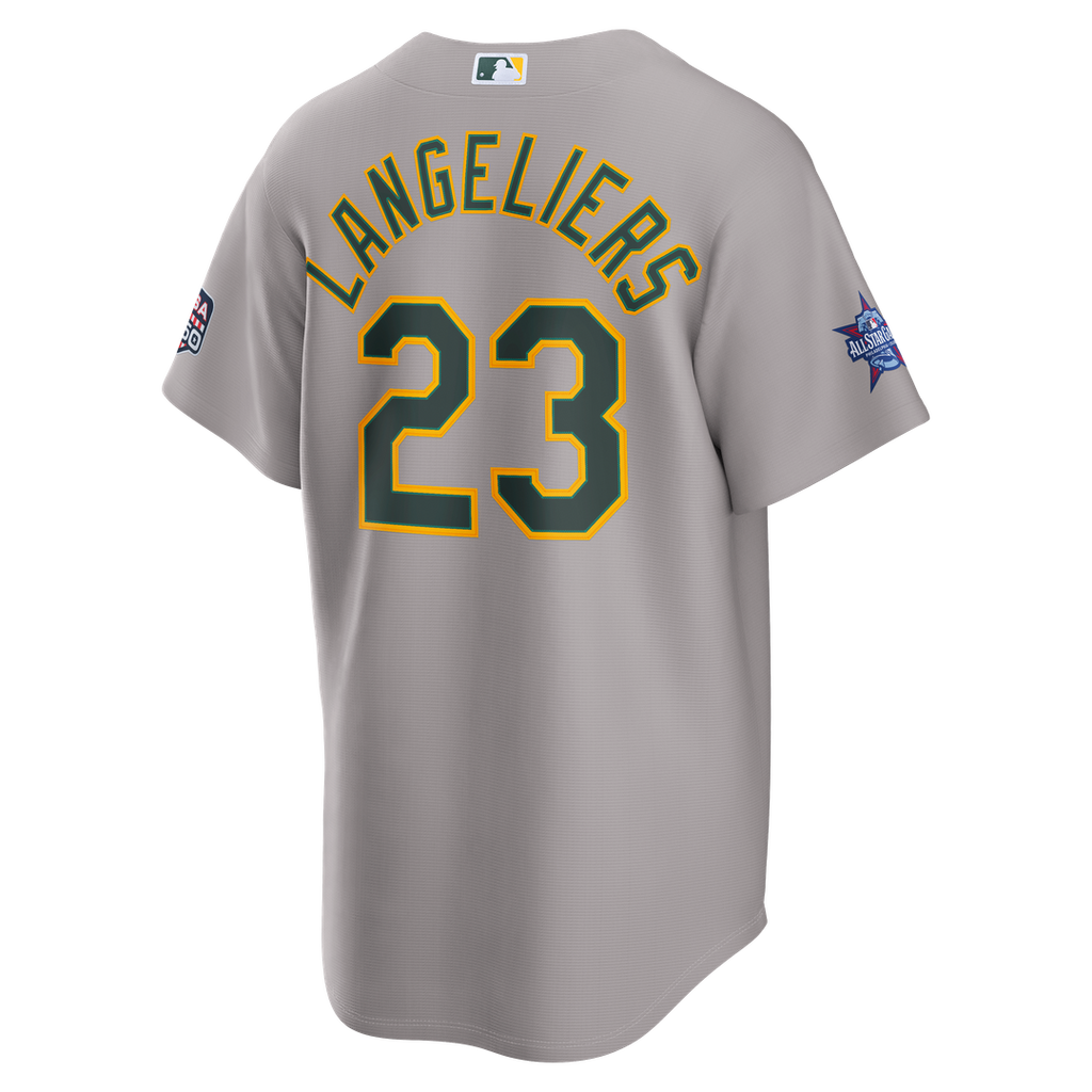 Athletics Nike Replica Jersey Gray